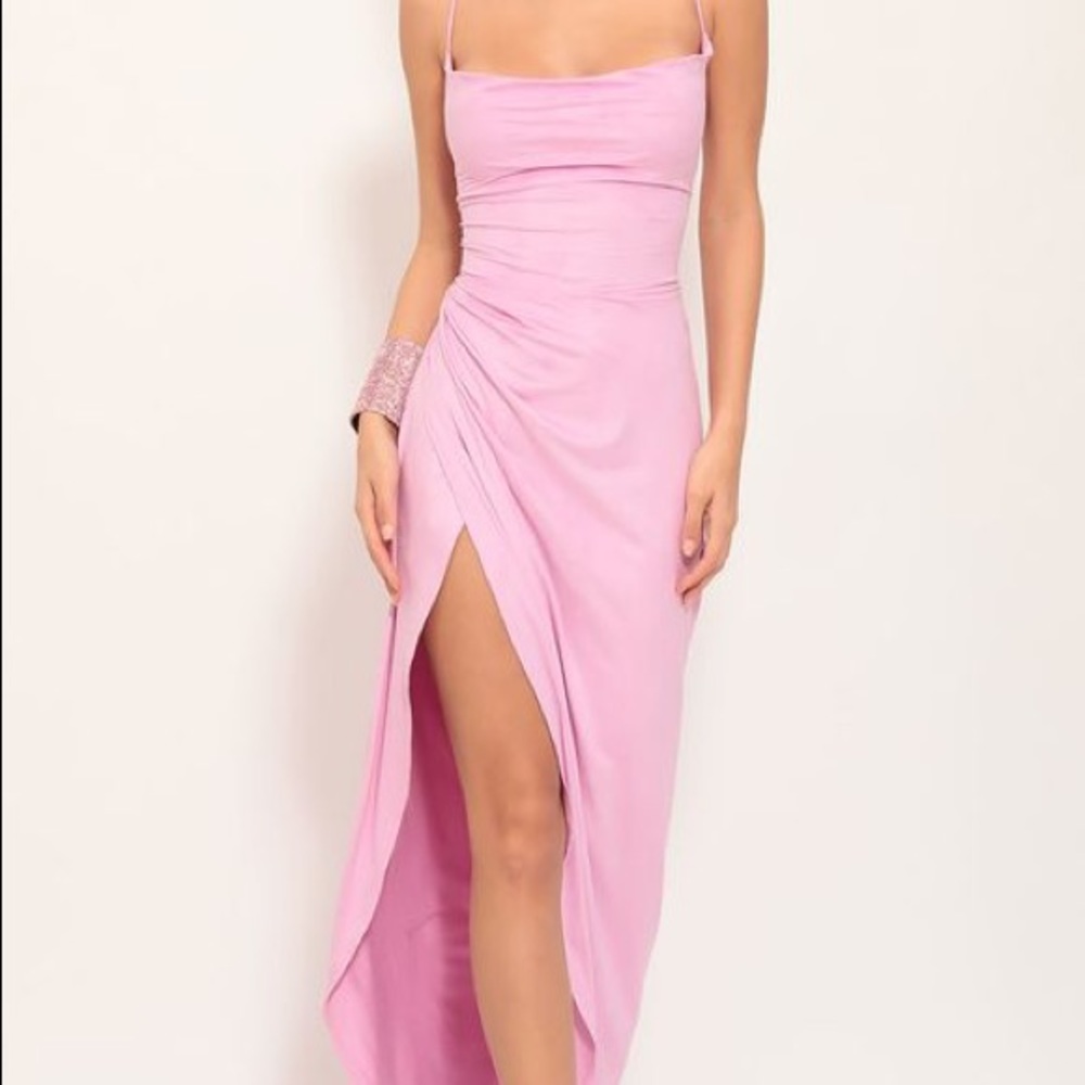Suede Luxe Maxi Dress